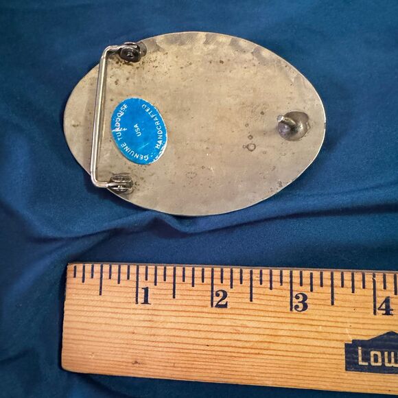 Vintage Eagle Turquoise Belt Buckle [Jewelry 026] - Picture 2 of 4